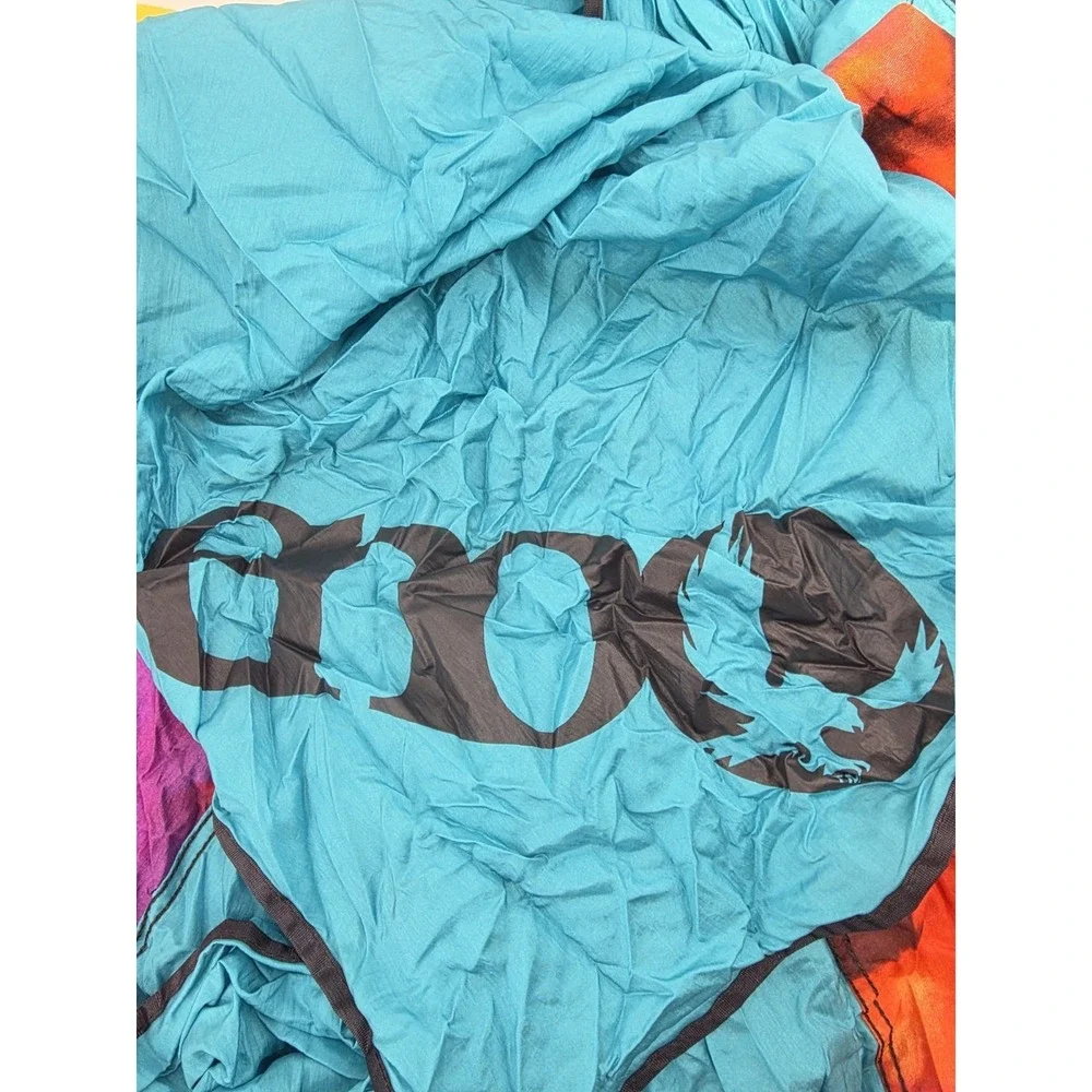 ENO Eagles Nest Islander Nylon Blanket w 4 Stakes Tie Dye Camping Festival Beach